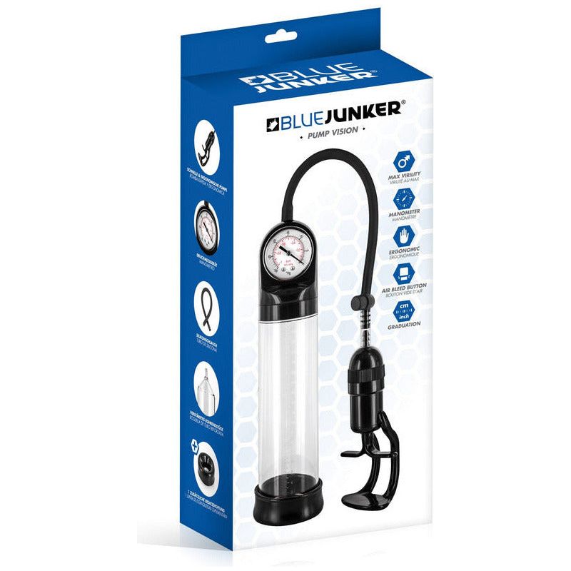 Pompe à Pénis - Blue Junker - Pump Vision Blue Junker Sensations plus