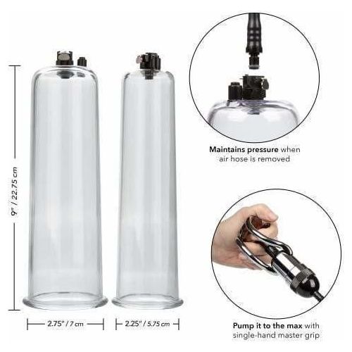 Pompe à Pénis - CalExotics - Optimum Series Maximum Results Pump Set CalExotics Sensations plus