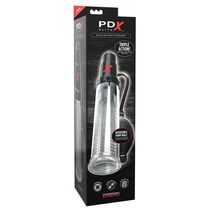 Pompe à Pénis - PDX Elite - Suck-N-Pump Stroker Pipedream Sensations plus
