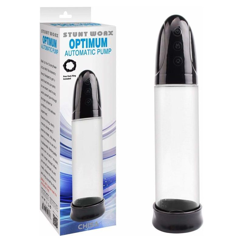 Pompe à Pénis - Stunt Worx - Optimum Automatic Pump Stunt Worx Sensations plus