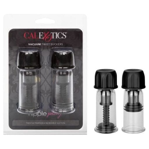 Pompe à Seins - Nipple Play - Vacuum Twist Suckers CalExotics Sensations plus