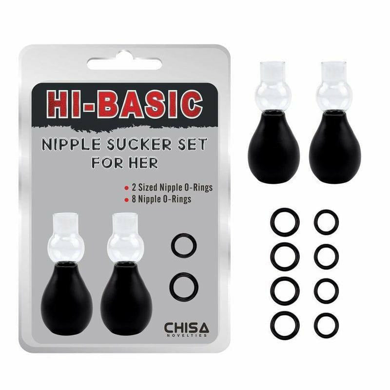 Pompe à Seins - Hi Basic - Nipple Sucker Set For Her Hi-Basic Sensations plus