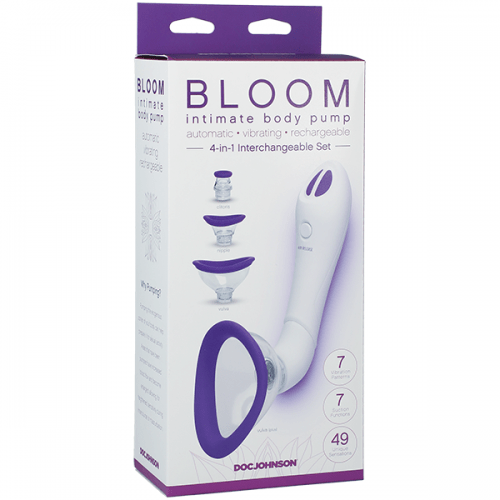 Pompe 4-en-1 - Bloom - Intimate Body Pump Doc Johnson Enterprises Sensations plus