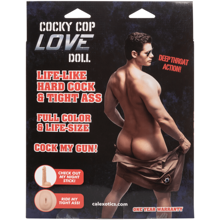 Poupée Gonflable - Calexotics - Cocky Cop Love Doll CalExotics Sensations plus