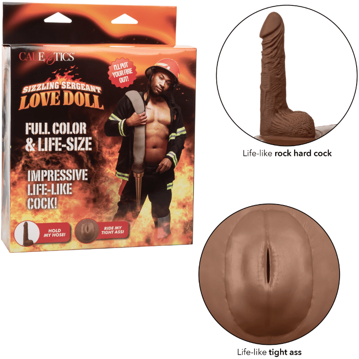 Poupée Gonflable - Calexotics - Sergeant Love Doll CalExotics Sensations plus