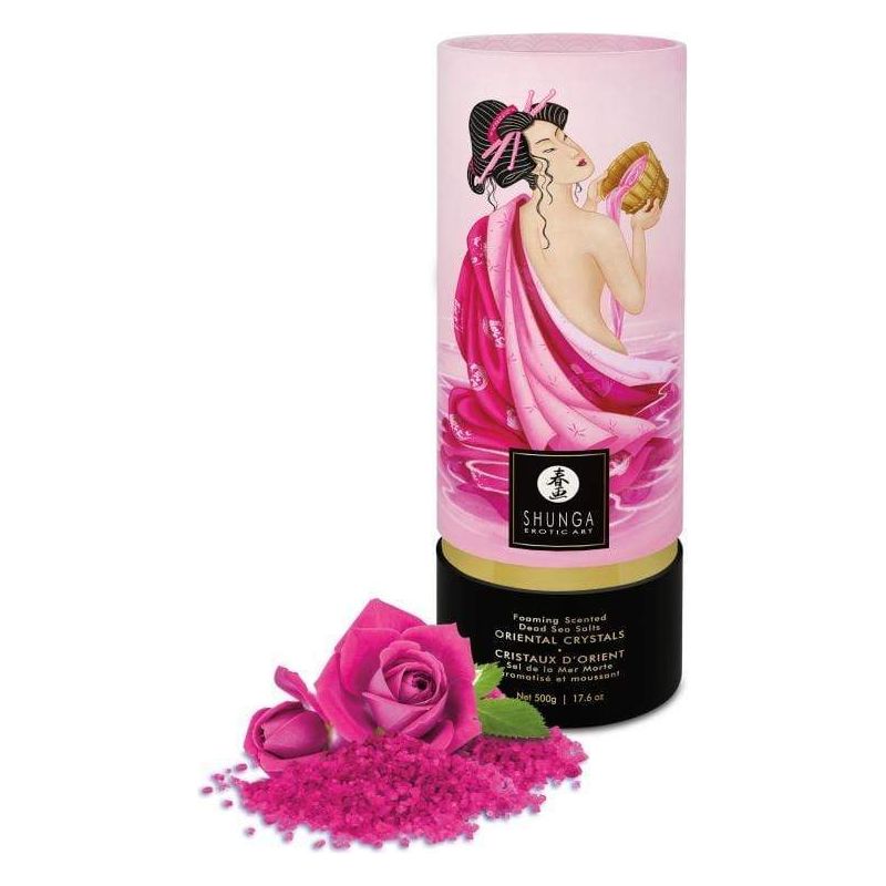 Produit de bain - Shunga - Cristaux D'orient - Sel de la mer morte Shunga Sensations plus