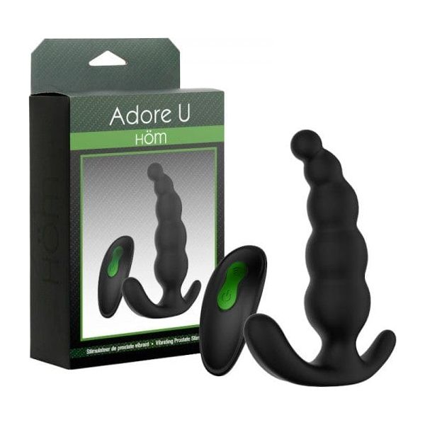 Stimulateur de Prostate Vibrant - Adore U Höm - Prostate Stimulator With Remote Adore U Sensations plus