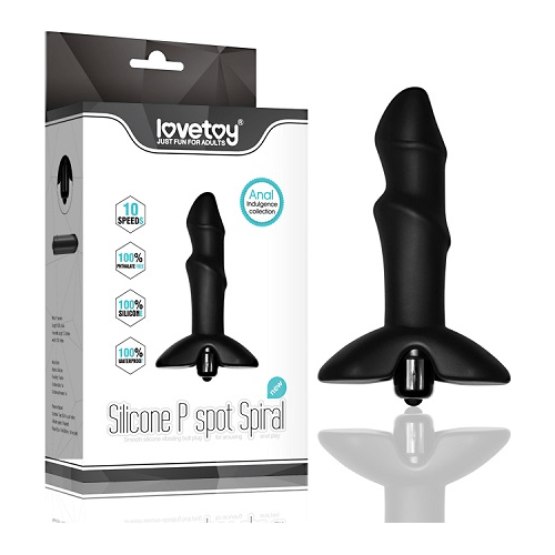 Stimulateur de Prostate Vibrant - Anal Indulgence - P Spot Spiral Anal Indulgence Sensations plus