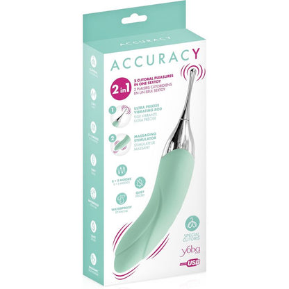 Vibrateur 2 en1 - Yoba Paris - Accuracy Yoba Paris Sensations plus