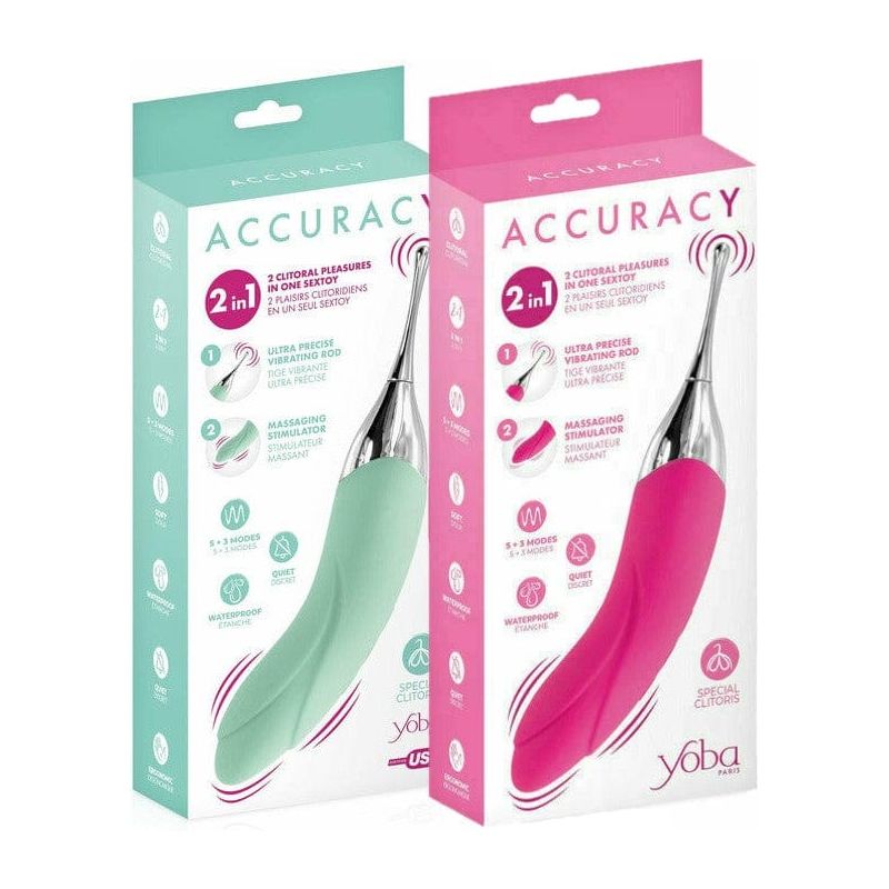 Vibrateur 2 en1 - Yoba Paris - Accuracy Yoba Paris Sensations plus