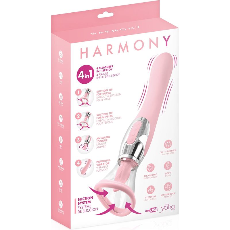 Vibrateur 4 en 1 - Yoba Paris - Harmony Yoba Paris Sensations plus
