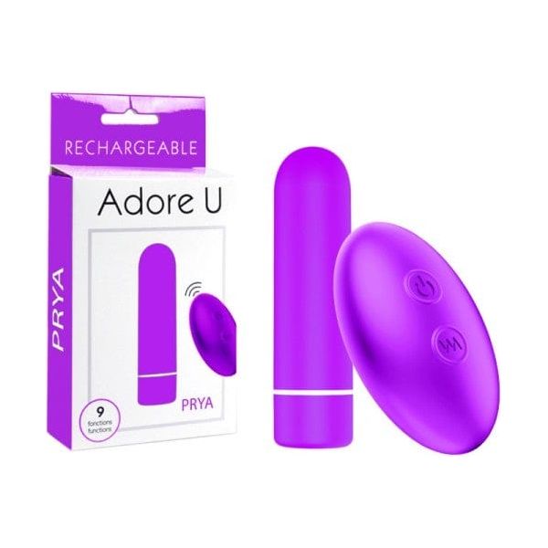 Vibrateur à Distance - Adore U - Prya Adore U Sensations plus
