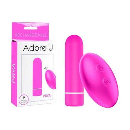 Vibrateur à Distance - Adore U - Prya Adore U Sensations plus