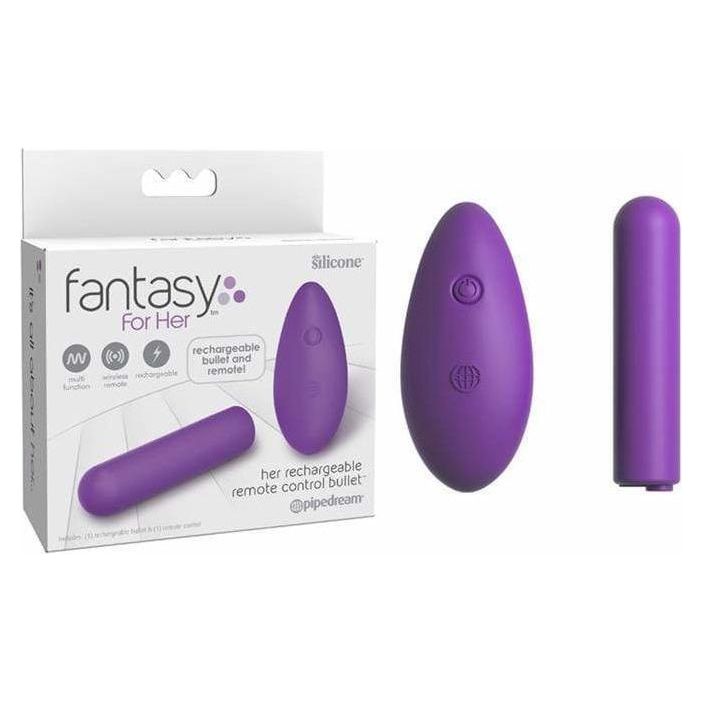 Vibrateur à Distance - Fantasy For Her - Remote Control Bullet Pipedream Sensations plus