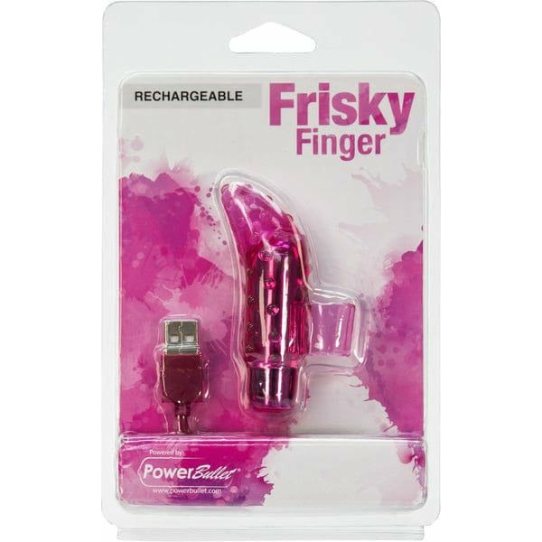 Vibrateur à Doigt - PowerBullet - Frisky Finger Power Bullet Sensations plus
