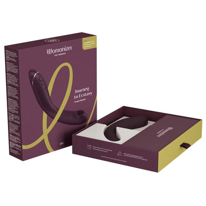Vibrateur à Succion et Point G - Womanizer - OG point G Womanizer Sensations plus