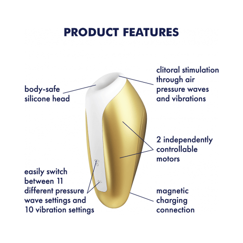 Vibrateur à Succion - Satisfyer - Love Breeze Satisfyer Sensations plus