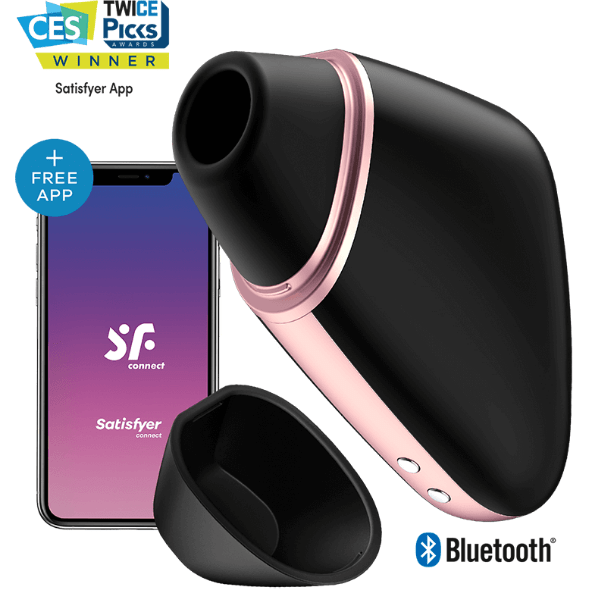 Vibrateur à Succion - Satisfyer - Love Triangle Satisfyer Sensations plus