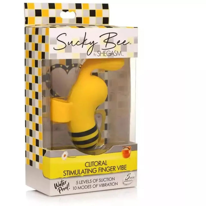 Vibrateur à Succion - Shegasm - Sucky Bee Shegasm Sensations plus