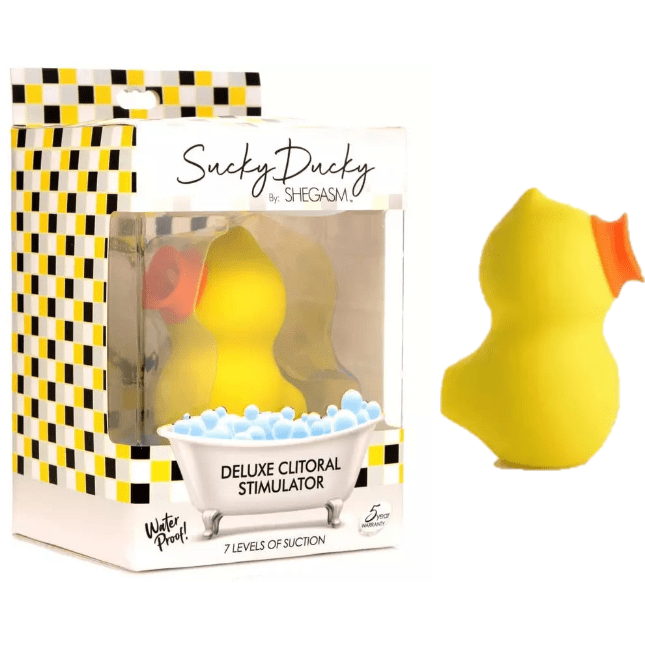 Vibrateur à Succion - Shegasm - Sucky Ducky Shegasm Sensations plus