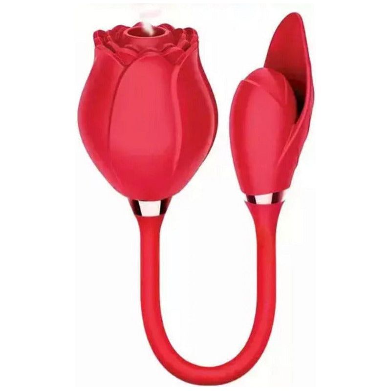 Vibrateur à Succion - Wild Rose - Suction & Bullet Icon brands Sensations plus