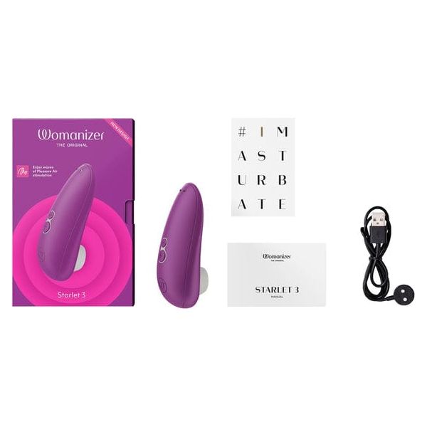 Vibrateur à Succion - Womanizer - Starlet 3 Womanizer Sensations plus