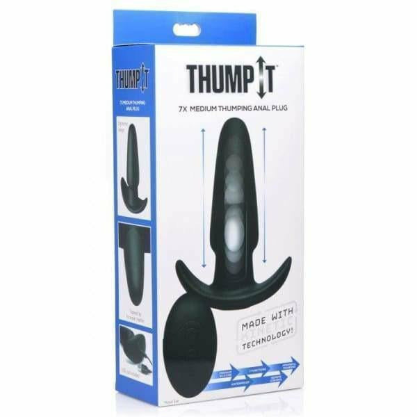 Vibrateur Anal Rechargeable - Thump It - Thumping Anal Plug Thump It Sensations plus