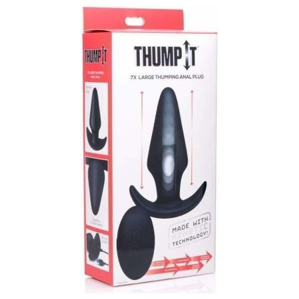 Vibrateur Anal Rechargeable - Thump It - Thumping Anal Plug Thump It Sensations plus