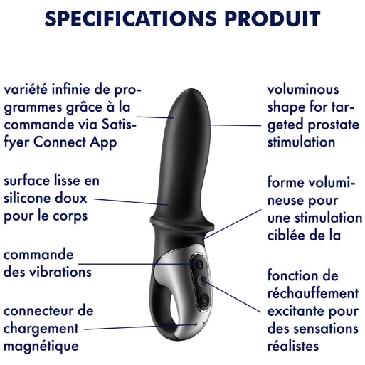 Vibrateur Anal - Satisfyer - Hot Passion Satisfyer Sensations plus