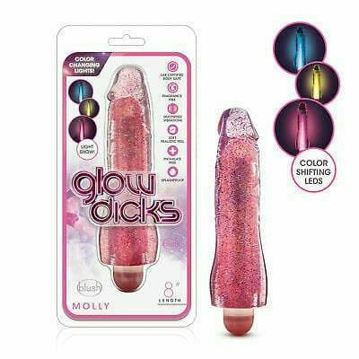 Vibrateur - Blush - Glow Dicks Molly Blush Novelties Sensations plus
