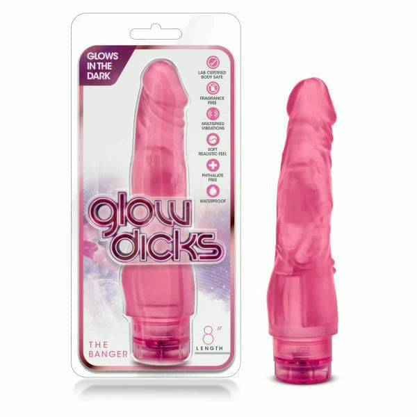 Vibrateur - Glow Dicks - Banger Blush Novelties Sensations plus