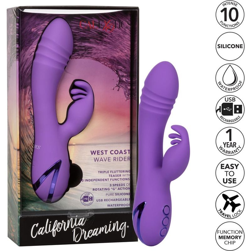 Vibrateur - California Dreaming - West Coast Wave Rider - CalExotics CalExotics Sensations plus