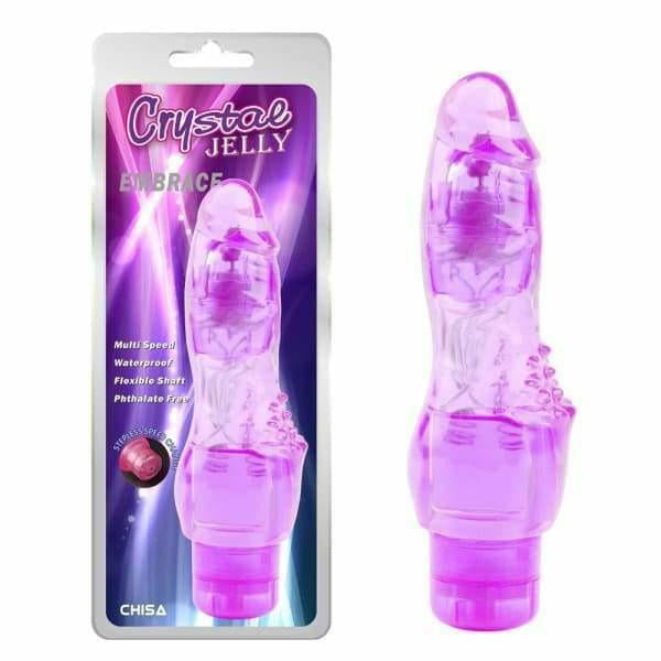 Vibrateur - Crystal Jelly - Embrace Crystal Jelly Sensations plus