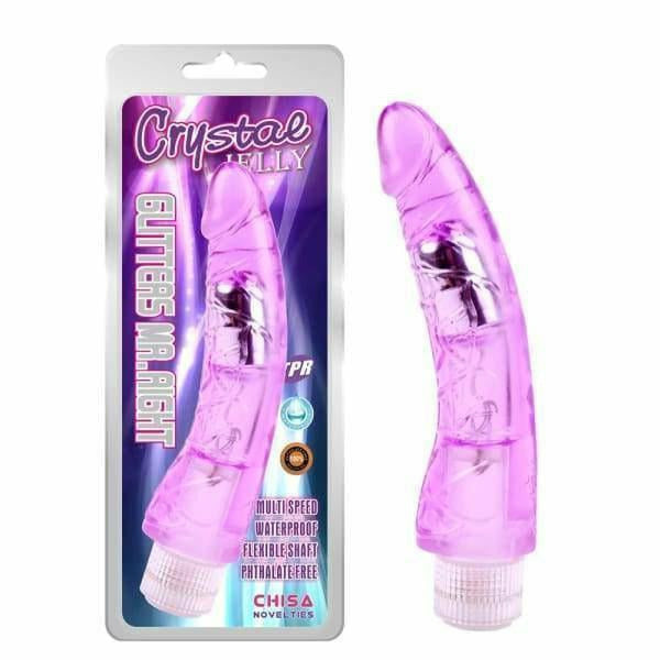 Vibrateur - Crystal Jelly - Glitters Mr.Right Crystal Jelly Sensations plus