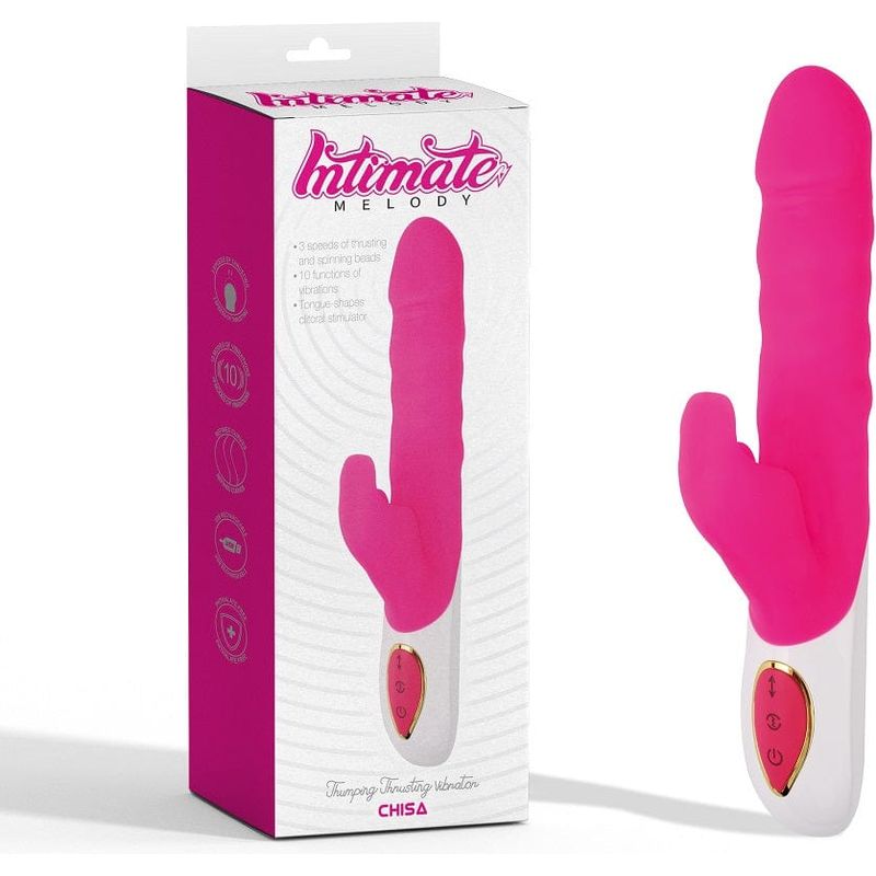 Vibrateur - Intimate Melody - Thumping Thrusting Vibrator Intimate Melody Sensations plus