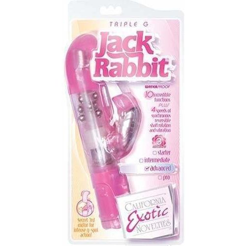 Vibrateur - Jack Rabbit - Triple G Advanced Rose | Sensations Plus