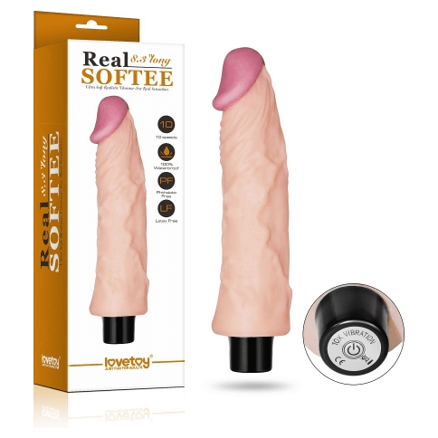 Vibrateur - Real Softee - 8.3 pouces Reel Softee Sensations plus