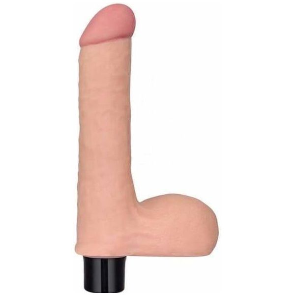 Vibrateur - Real Softee - 8 pouces avec testicules Reel Softee Sensations plus
