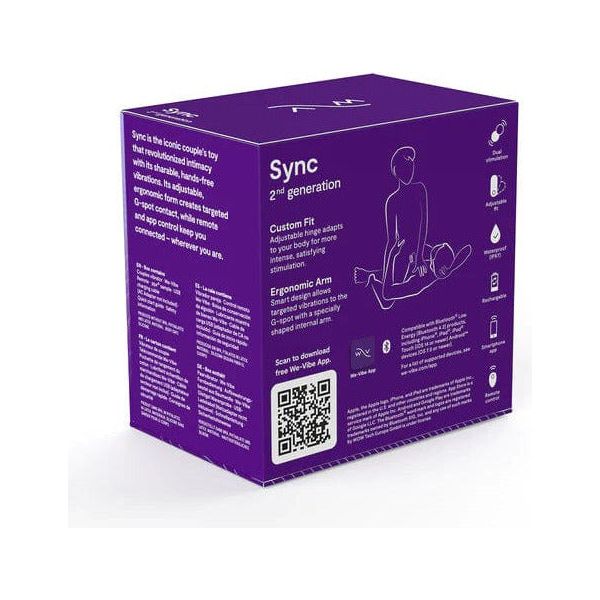Vibrateur pour Couple - We-Vibe - Sync 2 We-Vibe Sensations plus