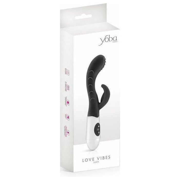 Vibrateur rabbit avec stries et picots - Yoba Paris - Leola Yoba Paris Sensations plus