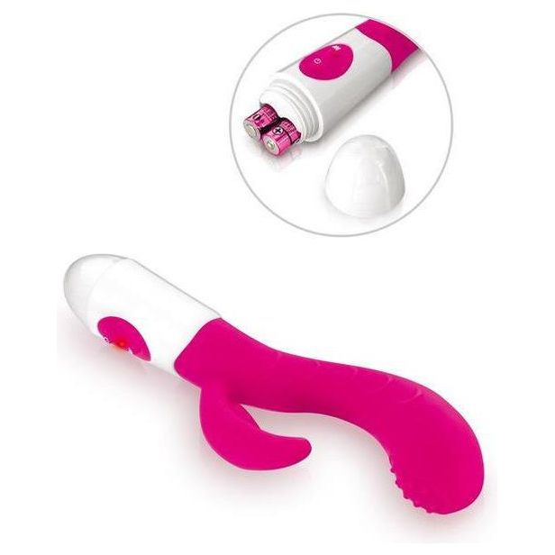 Vibrateur rabbit avec stries et picots - Yoba Paris - Leola Yoba Paris Sensations plus