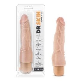 Vibrateur Réaliste - Dr.Skin - Cock Vibe 4 Blush Novelties Sensations plus