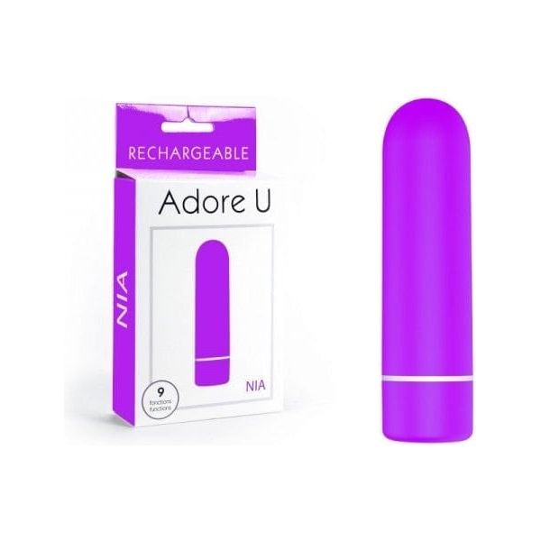 Vibrateur Rechargeable - Adore U - Nia Adore U Sensations plus
