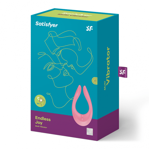 Vibrateur Rechargeable - Satisfyer - Endless Joy (Partner Multifun 2) Satisfyer Sensations plus