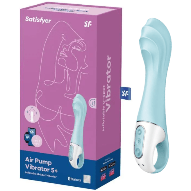 Vibrateur - Satisfyer - Air Pump Vibrator 5+ Satisfyer Sensations plus