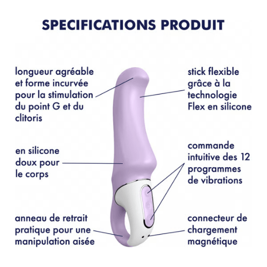 Vibrateur - Satisfyer - Charming Smile Satisfyer Sensations plus