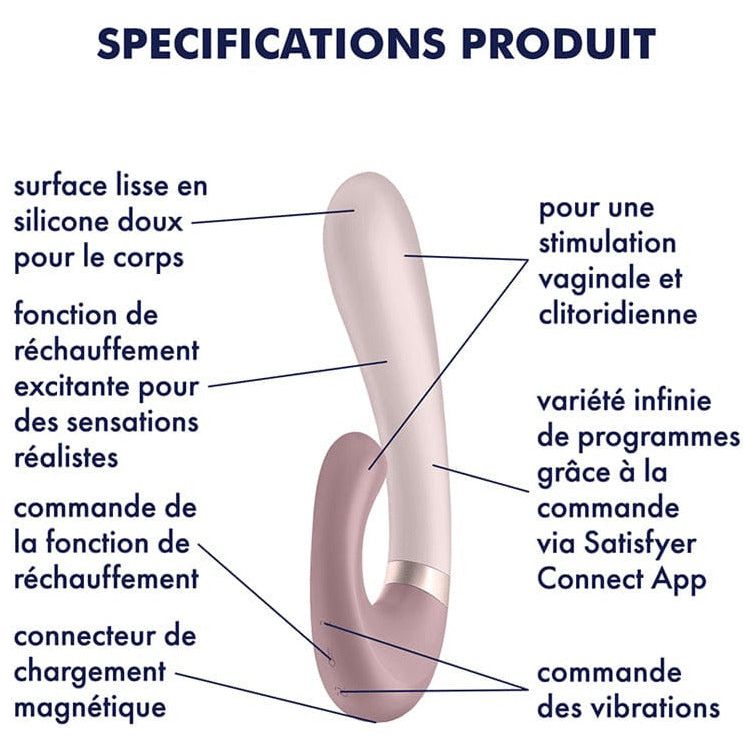 Vibrateur - Satisfyer - Heat Wave Satisfyer Sensations plus