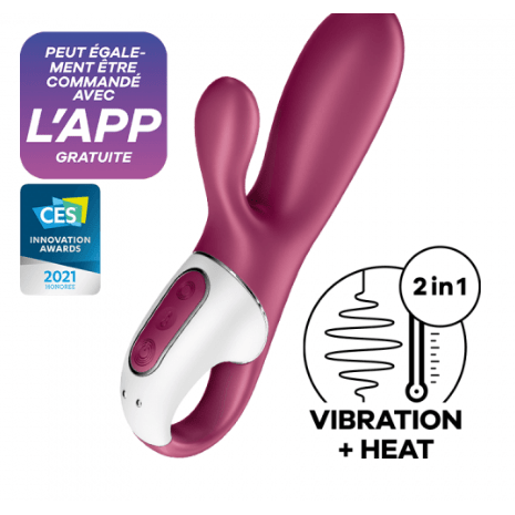 Vibrateur - Satisfyer - Hot Bunny Satisfyer Sensations plus