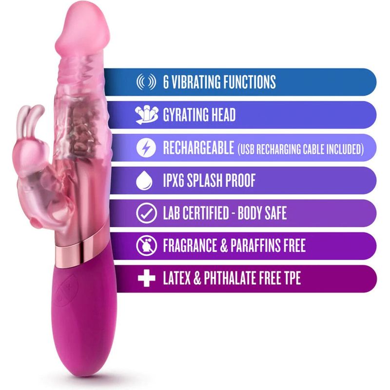 Vibrateur - Sexy Things - Mini Rabbit Pink Blush Novelties Sensations plus