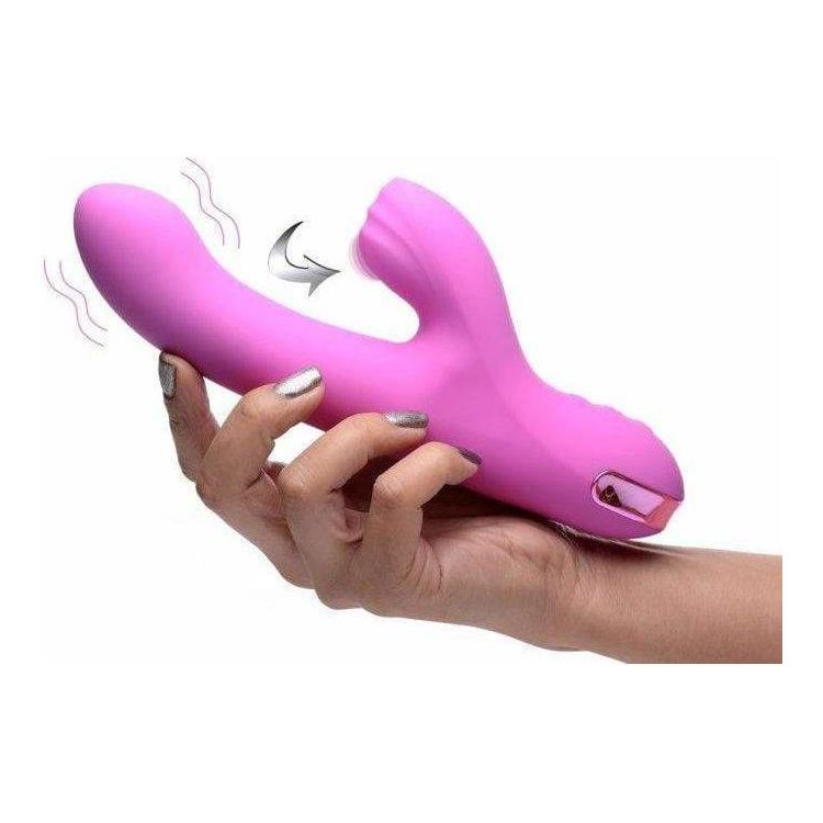 Vibrateur - Shegasm - 5 Star Rabbit 13X Silicone Pulsing & Vibrating Rabbit Shegasm Sensations plus